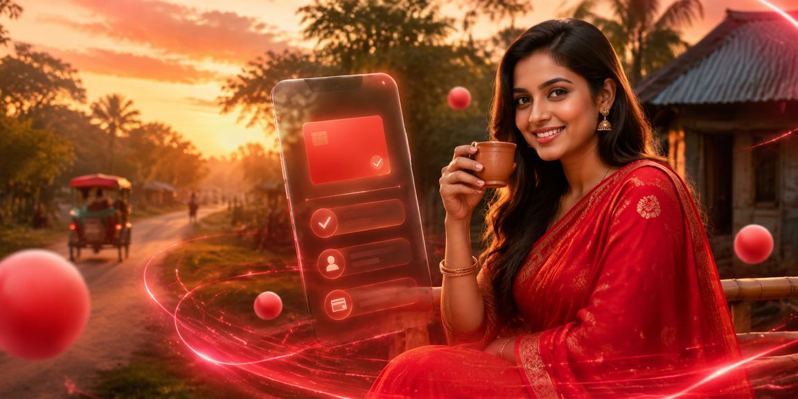 কুমিল্লায় শাড়ি পরা নারী ক্যাসিনো অ্যাপ ব্যবহার করছেন